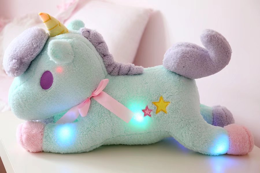 Unicorn Stuffed Toy With Magical Lights